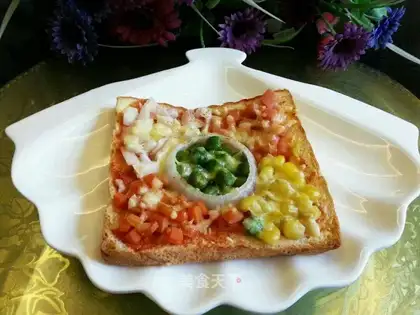 Toast pizza
