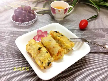 Cracker radish cake