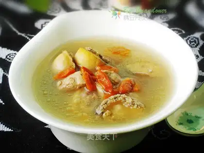 Little abalone pork bone soup