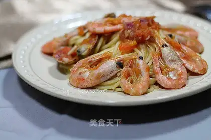 Seafood pasta