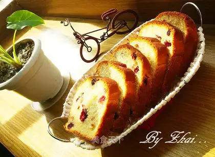 Cranberry toast