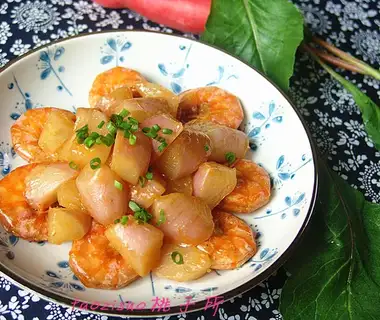Shrimp and radish