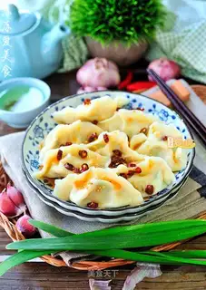 A fish dumpling