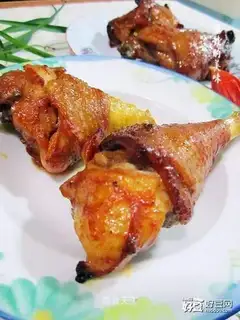 Roasted chicken legs