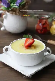 Pineapple fruit porridge