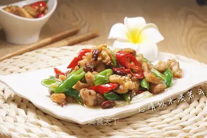 Peach chicken