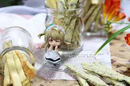 Milk stick, cookie