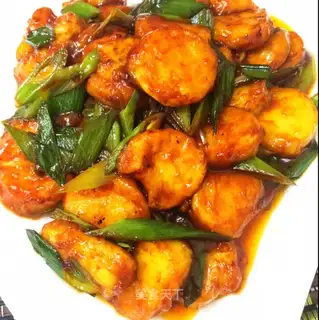 Garlic seed burning Okja tofu