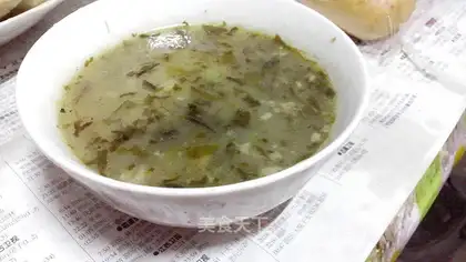 Scrawny meat porridge