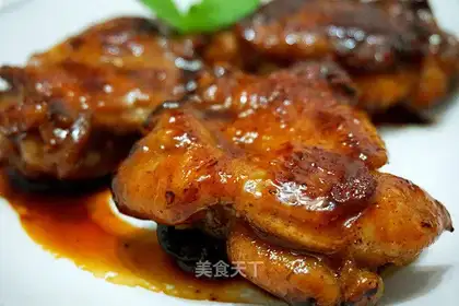 Burn chicken legs