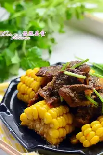 Garlic corn beef
