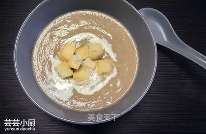 Butter mushroom soup