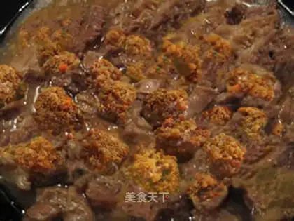 Potatoball beef