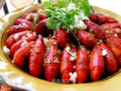 Garlic lobster