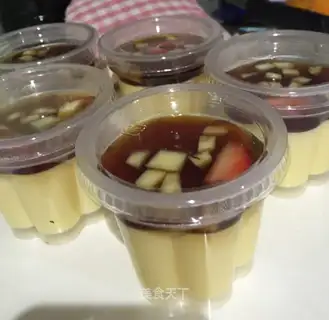 Homemade pudding