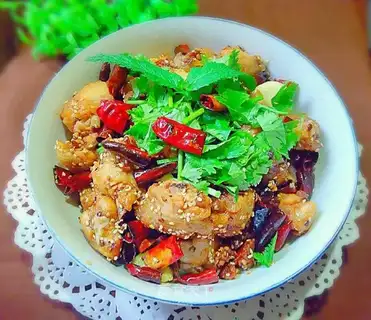 Spicy chicken wings