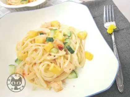 Pineapple pasta