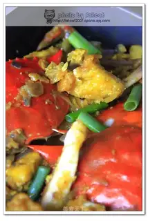 Thai curry crab