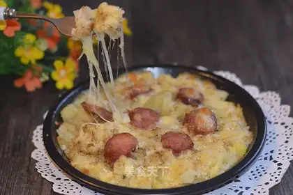 Cheese and potatoes