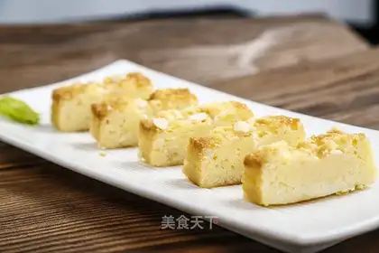 White chocolate brownie