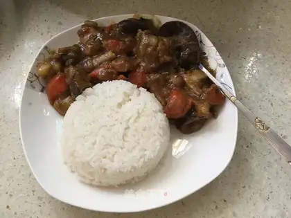 Curry chicken