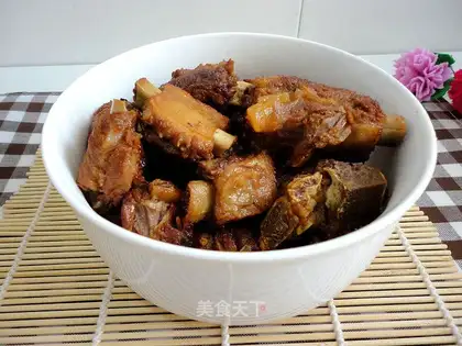 Red burn ribs