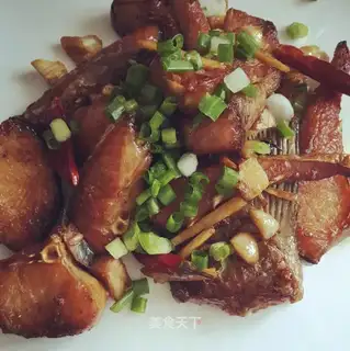 Fried mackerel