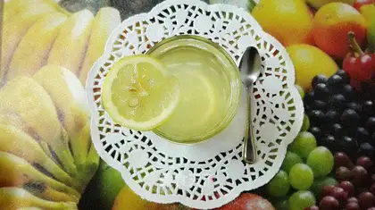 Honey lemon tea
