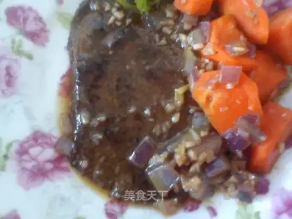 Western-style deer steak