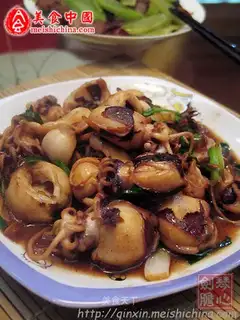 Cuttlefish with ginger and onion