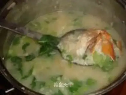 Shrimp and crab porridge
