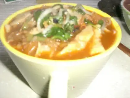 stewed shredded cakes