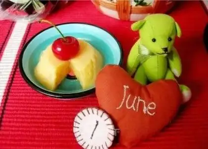 mango pudding