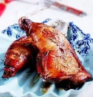 roast chicken leg