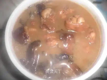 mushroom stewed chicken