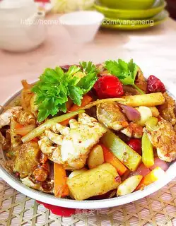 Grilled spicy crab