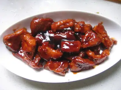 Sweet and sour steaks