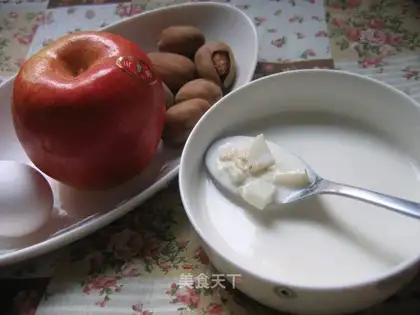 Milk, yam, oatmeal