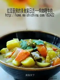 beef curry stew