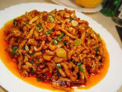 fish-flavored pork