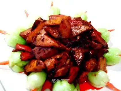 Dried roasted winter bamboo shoots