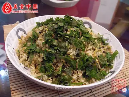 Chinese toon egg fried rice