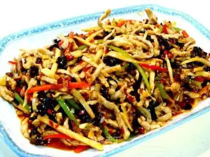 fish-flavored pork
