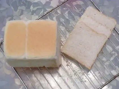 white toast
