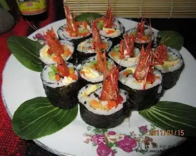 Shrimp sushi