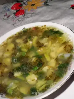 Douban and pickle soup