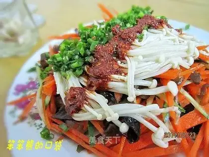 Colored salad