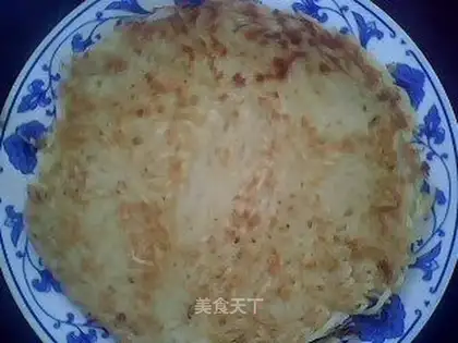 Noodle egg cake