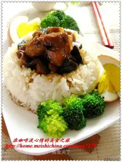 Table-top braised pork rice