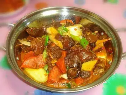 Grilled mutton